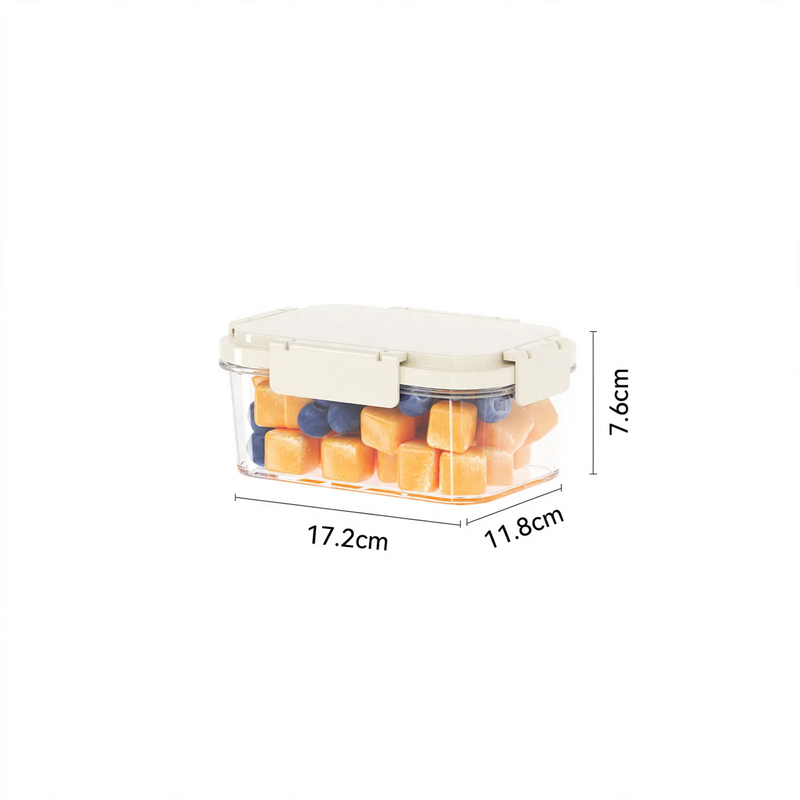 Portable fresh-keeping box with handle and cooling pack