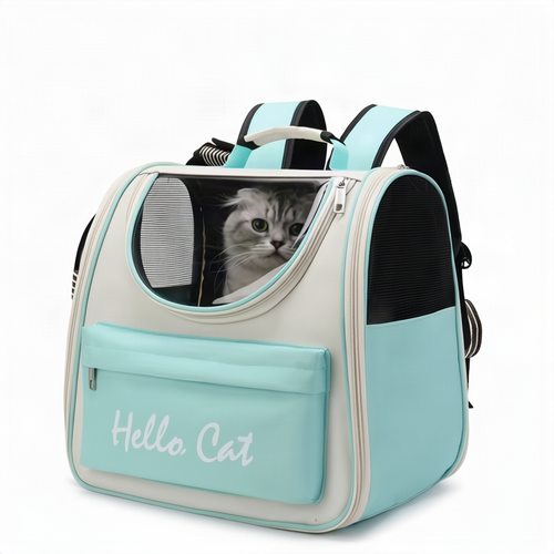 Transport backpack for dogs and cats, canvas
