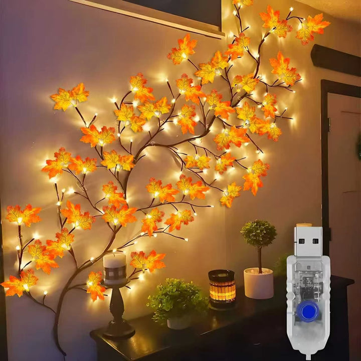 LED decorative light with cherry blossom design