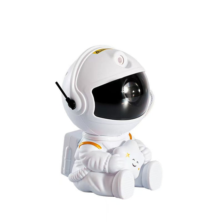 Astronaut projection light with starry sky