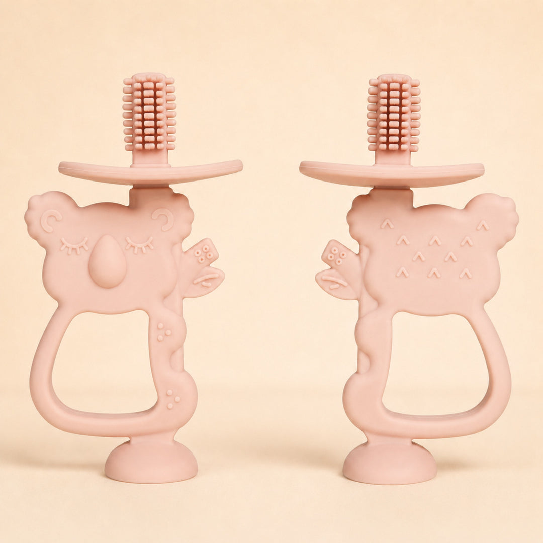 2-in-1 Koala Silicone Teething Ring