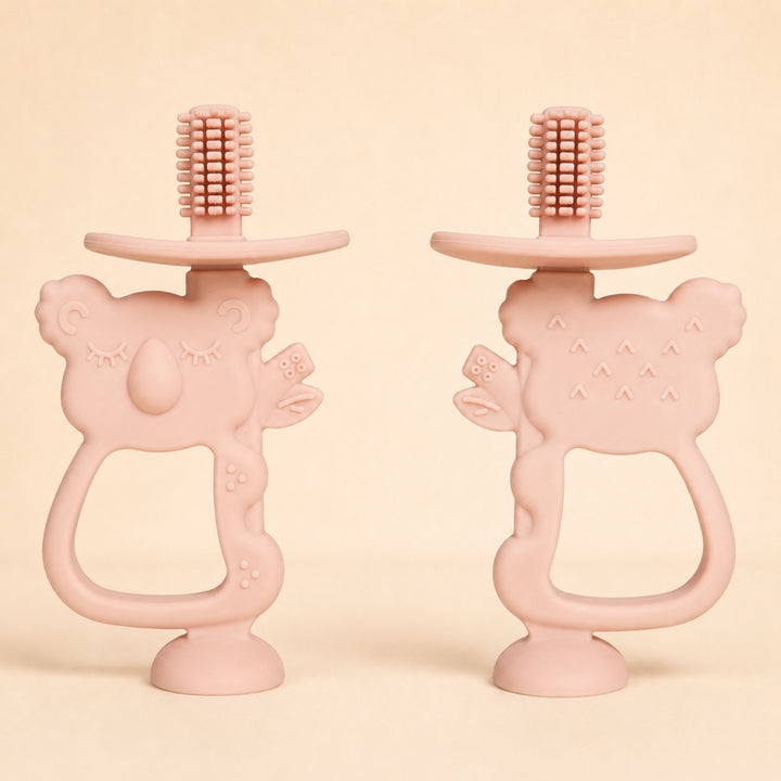 2-in-1 Koala Silicone Teething Ring