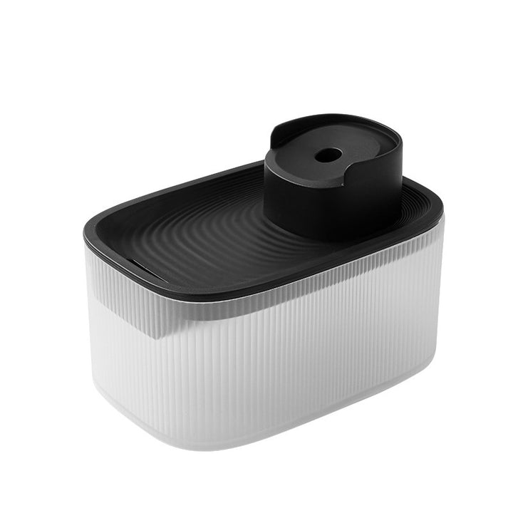 Automatic pet water bowl with circulation