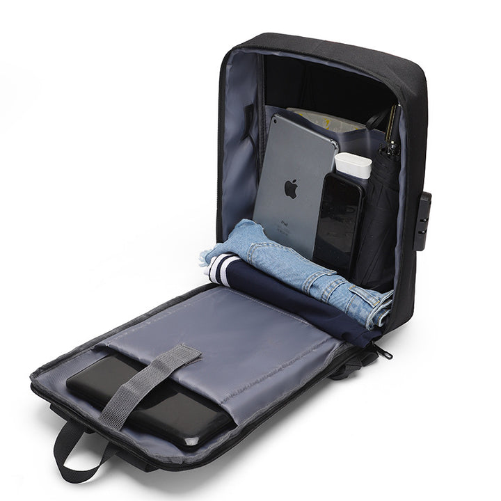 Business Backpack with Hard Shell, 15.6 Inch
