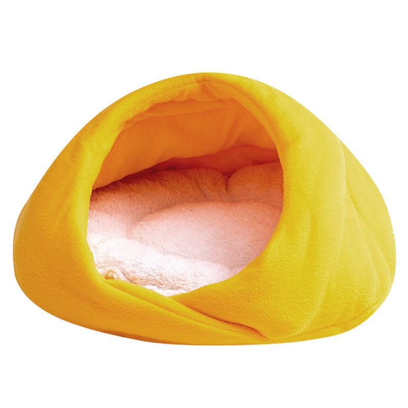 Cat cave, triangular, warming