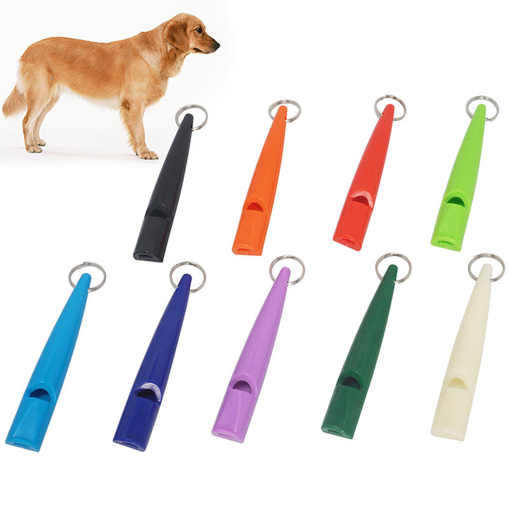 Plastic dog whistle, multiple colors
