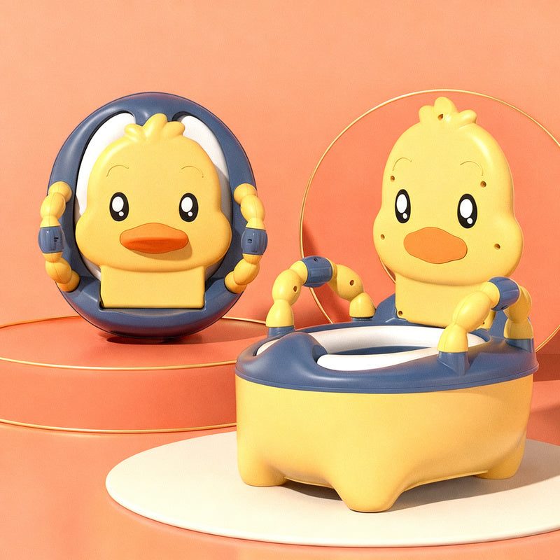 Child potty made of plastic