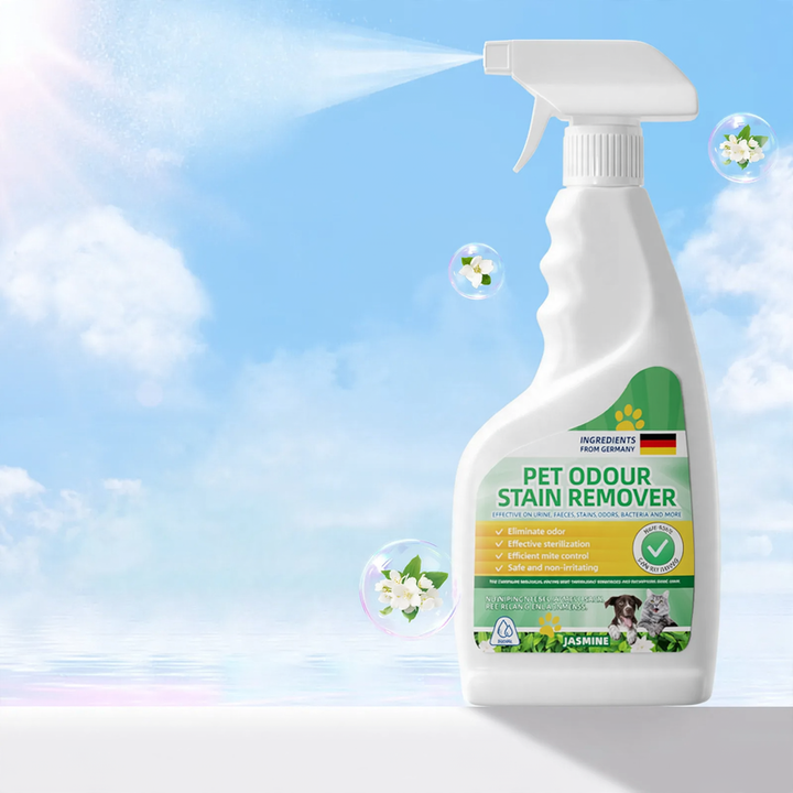 Concentrated odor remover spray for cats and dogs