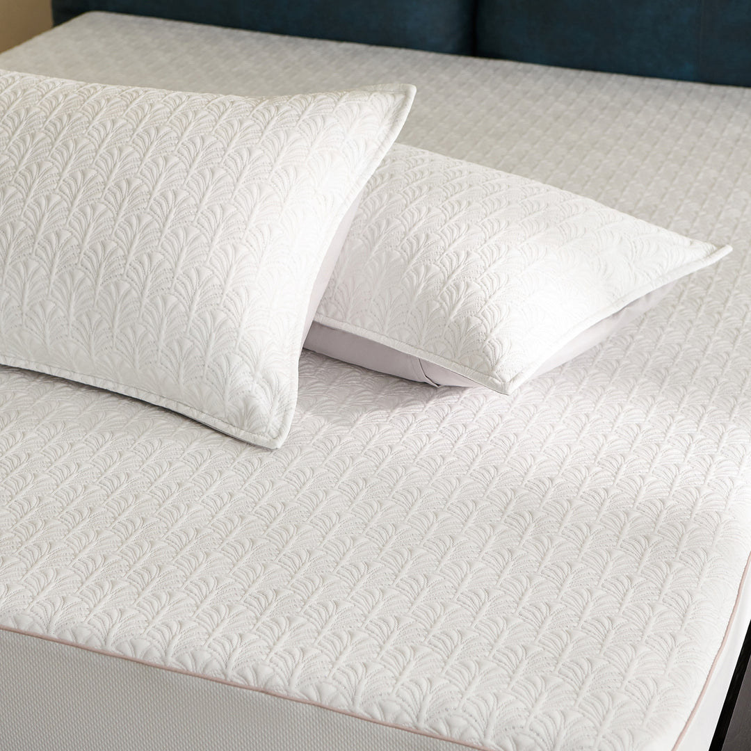 Cooling mat made of ice mat and rattan, 150×200 or 180×200 cm