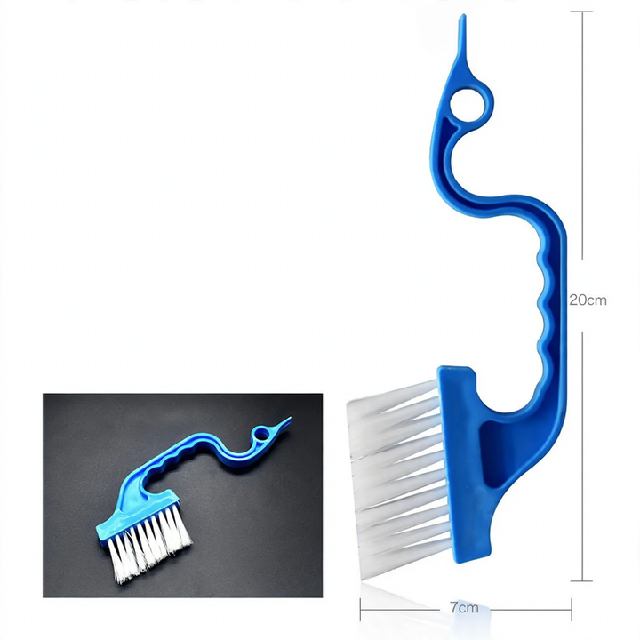 2-in-1 window and fly screen cleaning brush