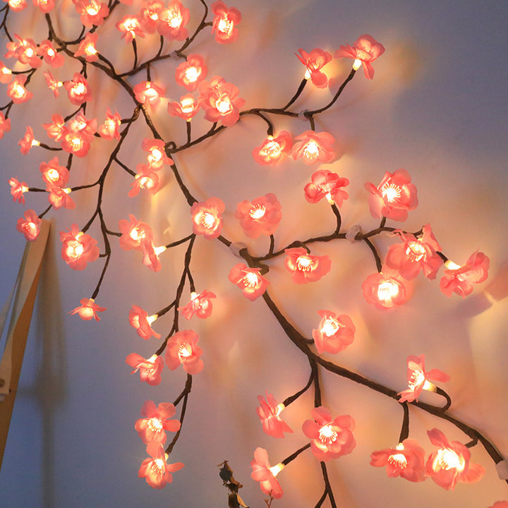 LED decorative light with cherry blossom design