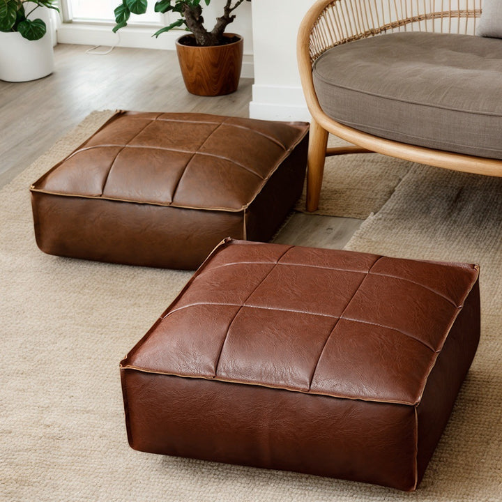 Storage seat pouf, 9-pattern