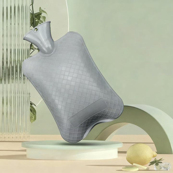U-shaped hot water bottle for neck and shoulders