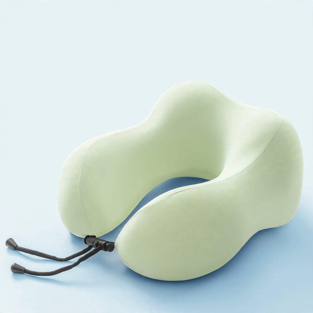 U-shaped memory foam neck pillow for travel