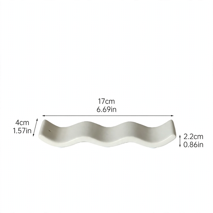 Incense Stick Holder Blossom, Ceramic, Nordic