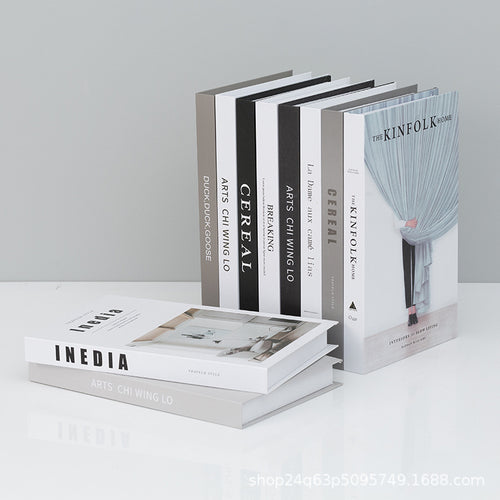 Decorative art book, Nordic-minimalist