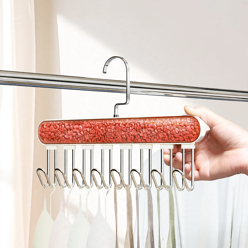 Stainless steel hanger with aroma diffuser