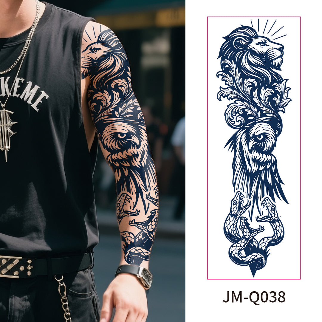 Temporary tattoo stickers, various designs