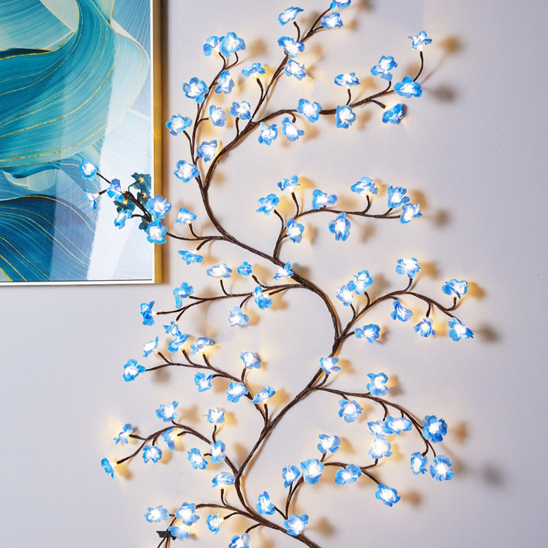 LED decorative light with cherry blossom design