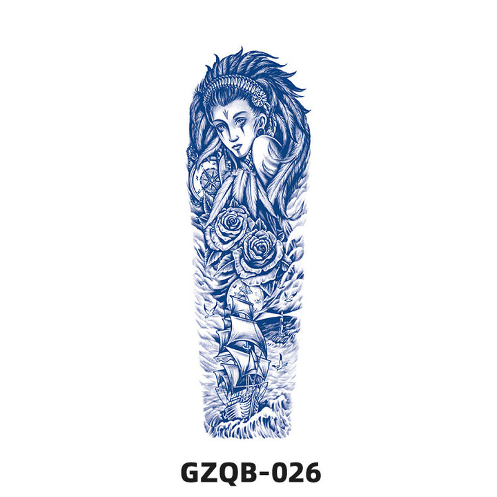Temporary tattoo stickers, various designs