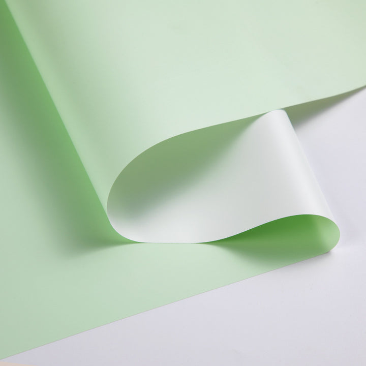 Transparent protective film for walls, waterproof