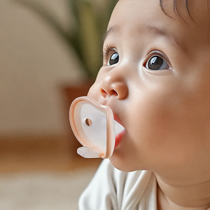 Soothing pacifier made of food-grade silicone