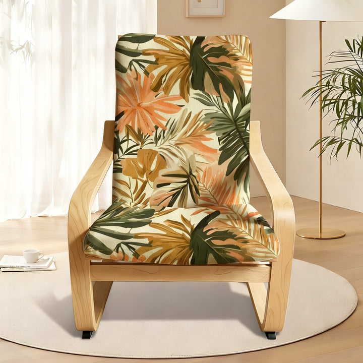 Rocking chair cushion, non-slip and scratch-resistant