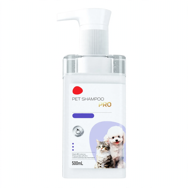 Dog shampoo for white and light coat colors