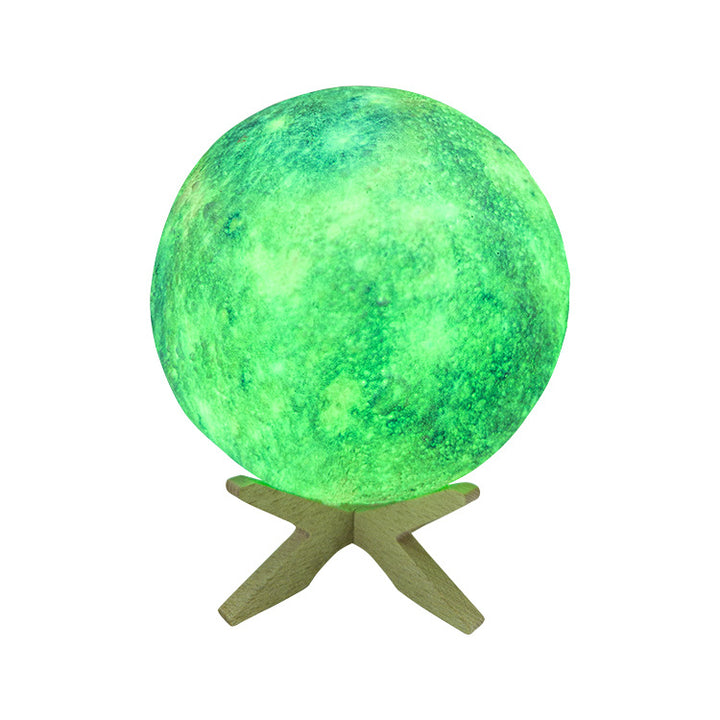 LED Mouth Lamp with Stand, 3D Design, Remote Control