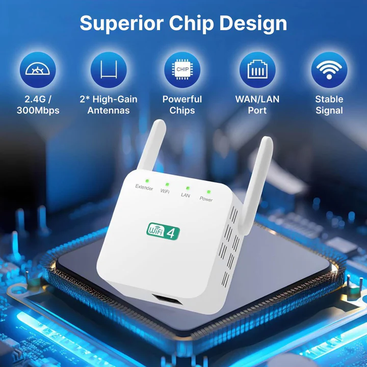 BowLift | Powerful Long Range WiFi Repeater