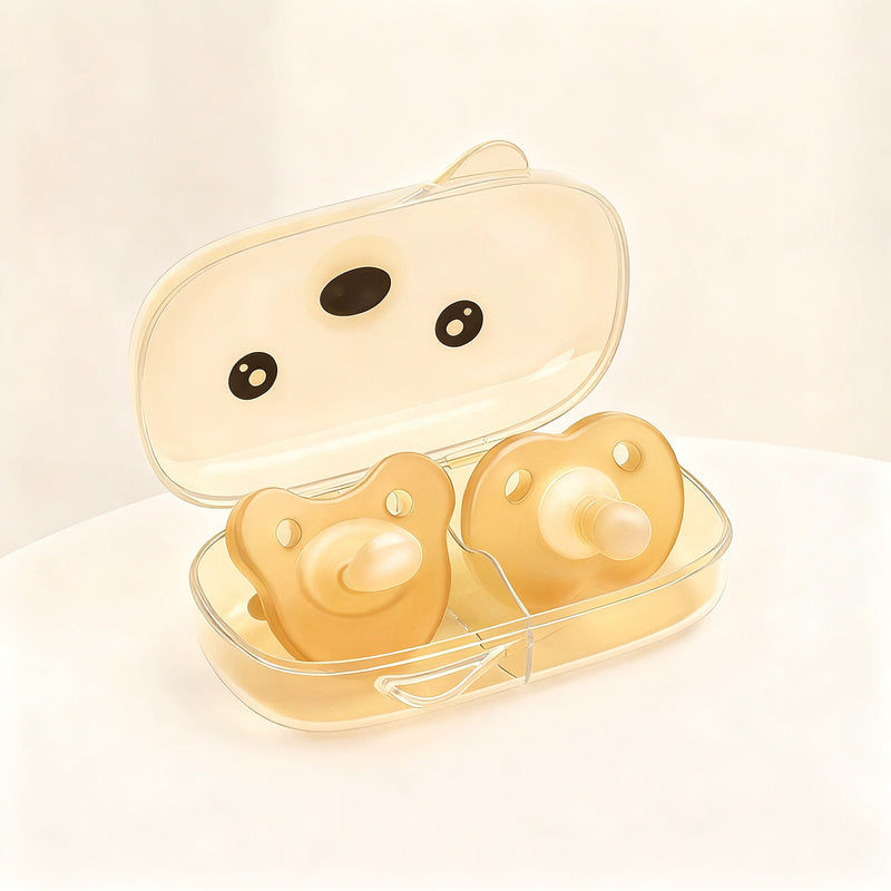 Silicone pacifier, 0–6 months