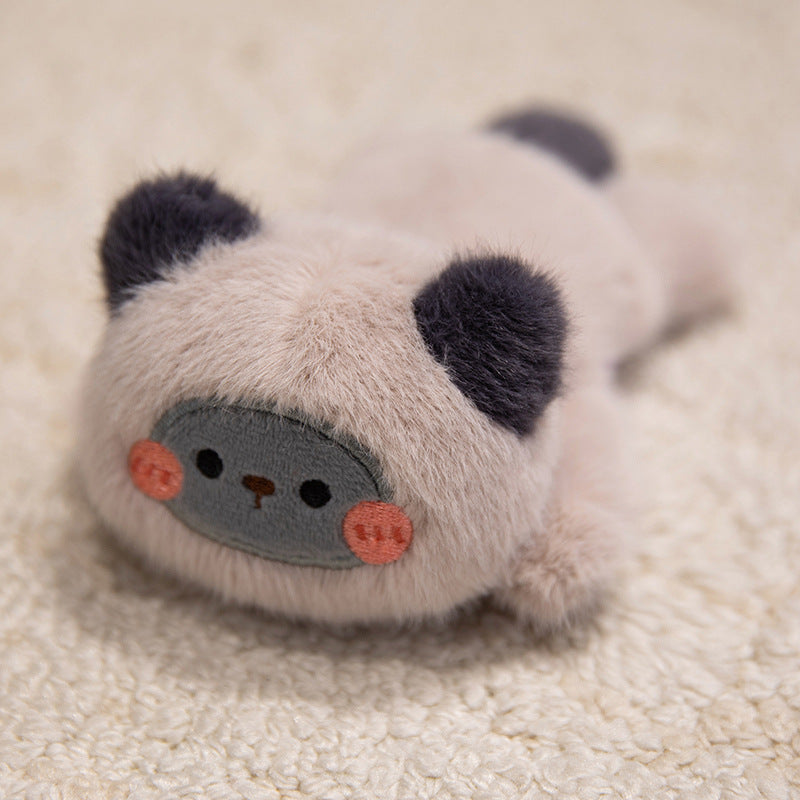 Plush refrigerator magnets, animal figures