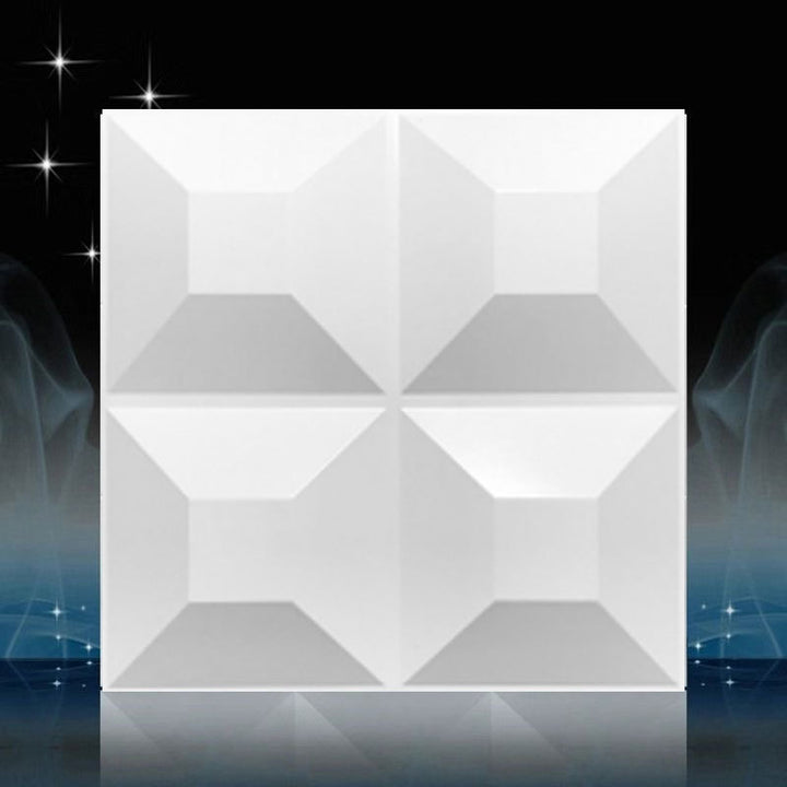 PVC wall panels, 3D structure, 30×30 cm