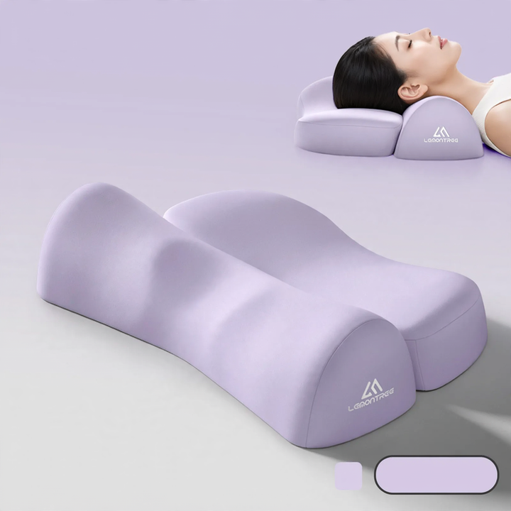 Multifunctional neck pillow with massage and heating function