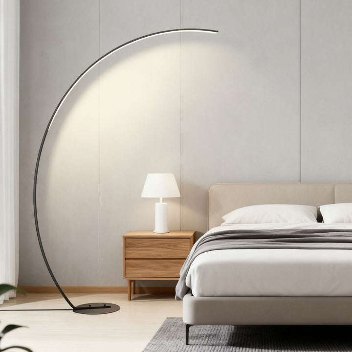 LED floor lamp, modern, dimmable