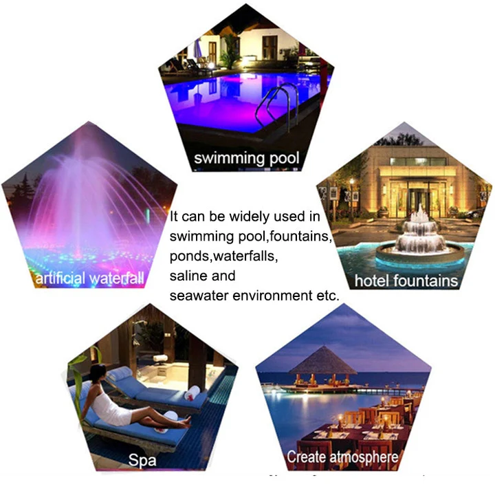 BowLift | 15W LED Stainless Steel Wall-Mounted Pool Light