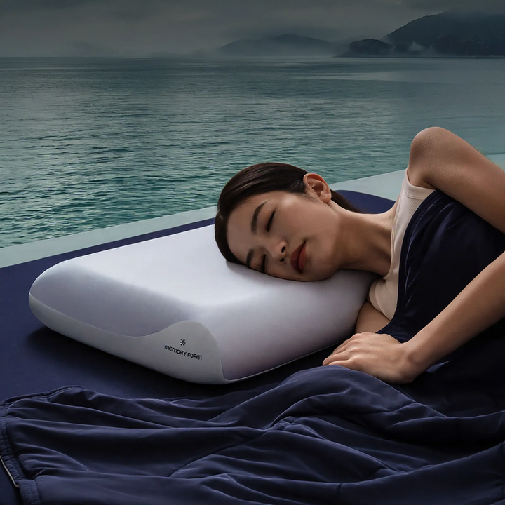 Memory Foam Neck Pillow with Slow Rebound