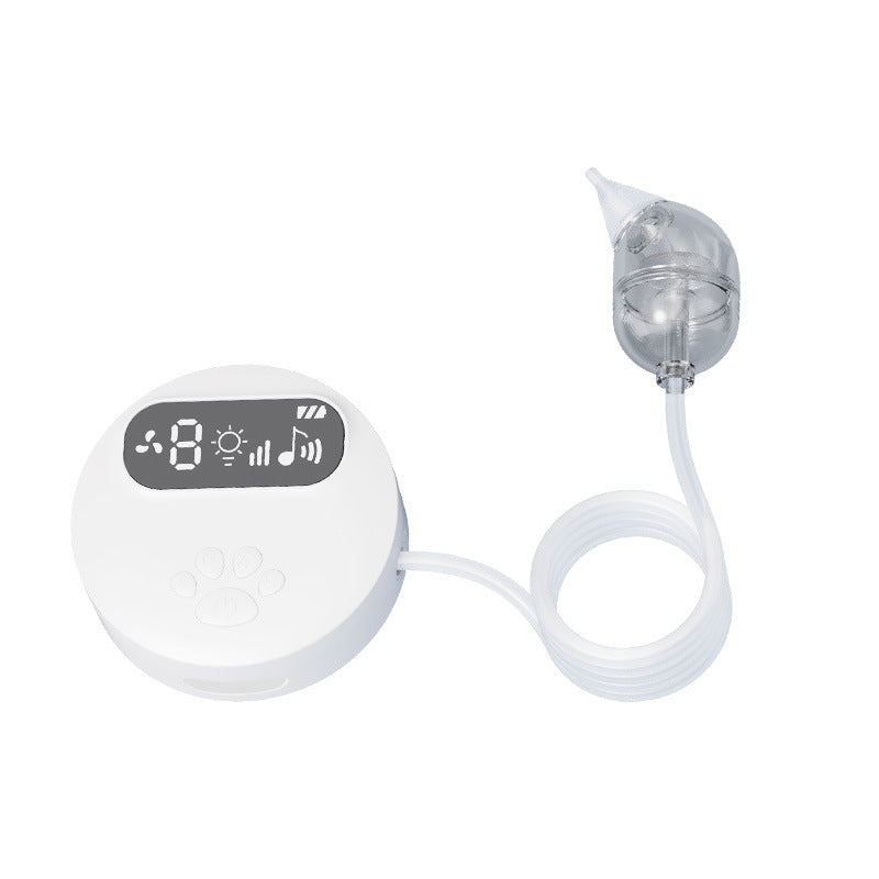 Electric nasal aspirator for babies