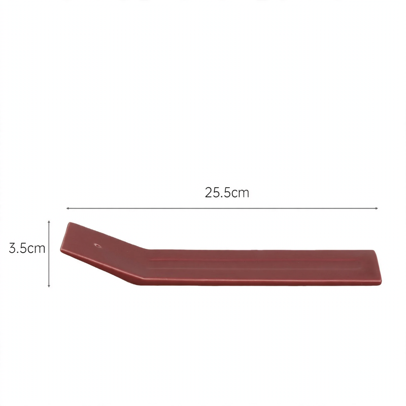 Ceramic incense stick holder, round