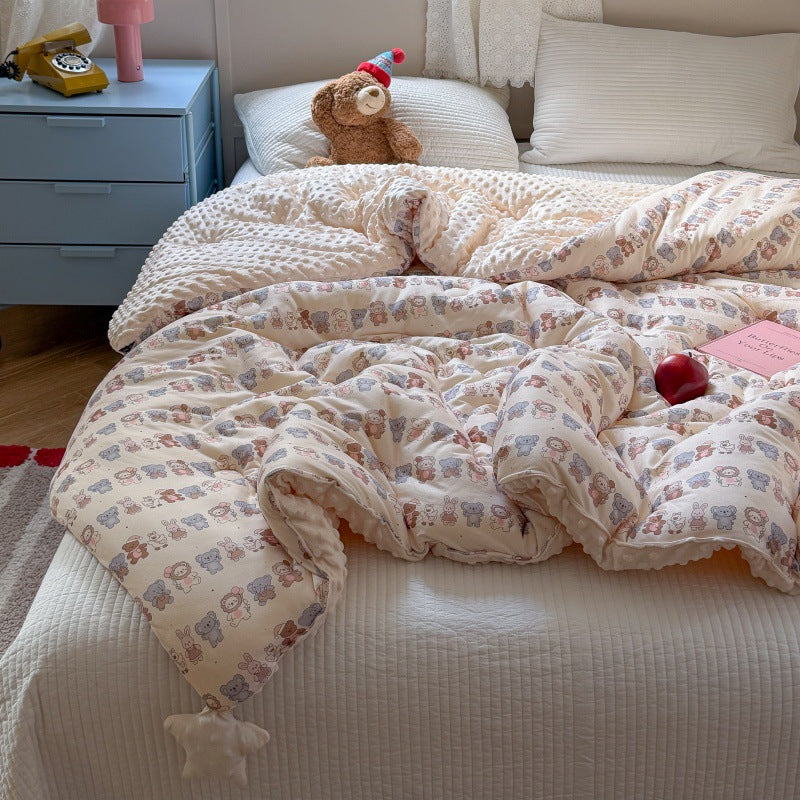 Children's quilt, machine washable