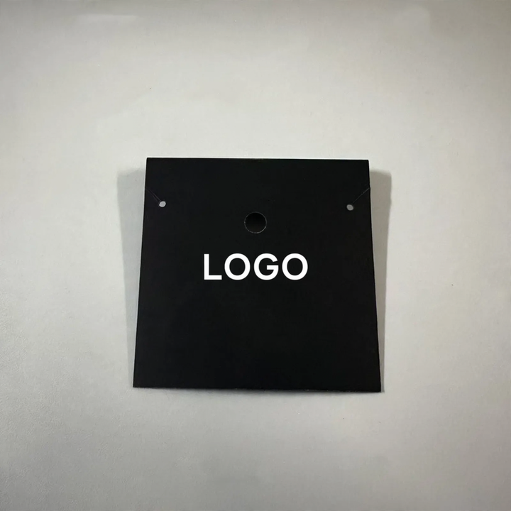 Cardboard jewelry box with embossing