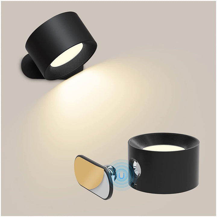 Wireless LED wall light with touch control
