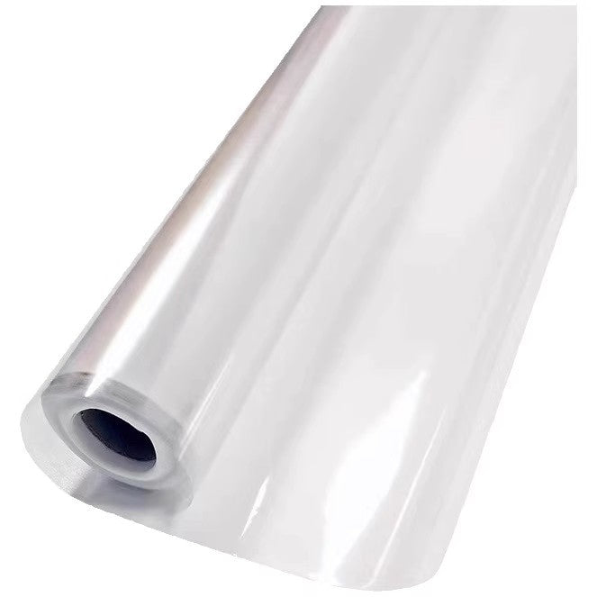 Transparent protective film for walls, waterproof