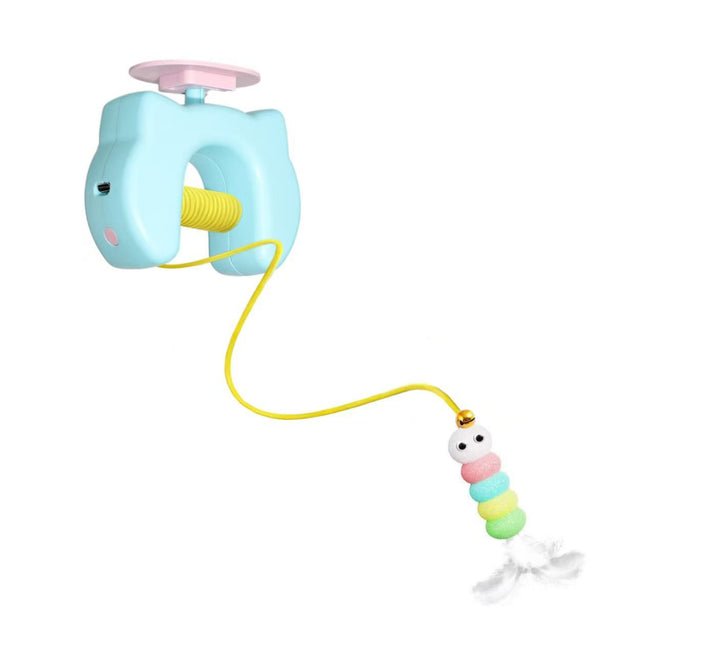 Cat toy with mint and crinkly paper