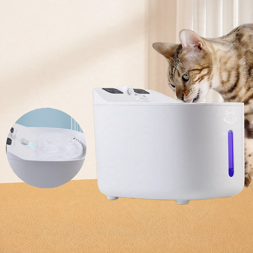 Automatic pet drinking bowl with filtration, model MSW102