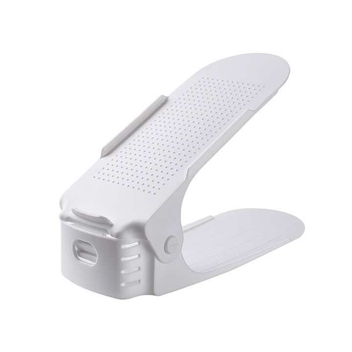 Foldable shoe rack made of plastic
