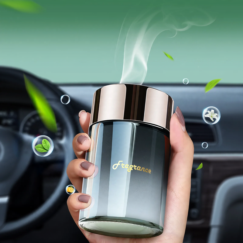 Glass air freshener with fragrance oil