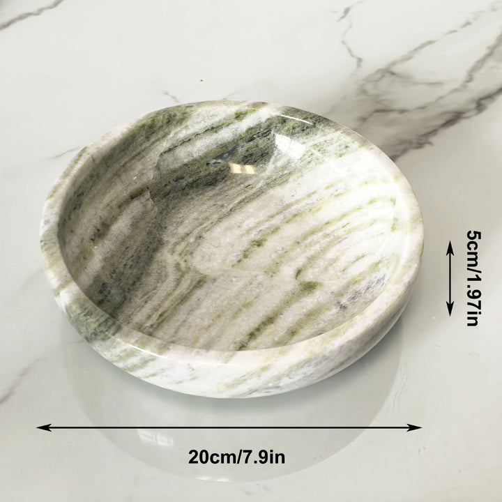 Marble Tray, 20 x 5 cm, handcrafted