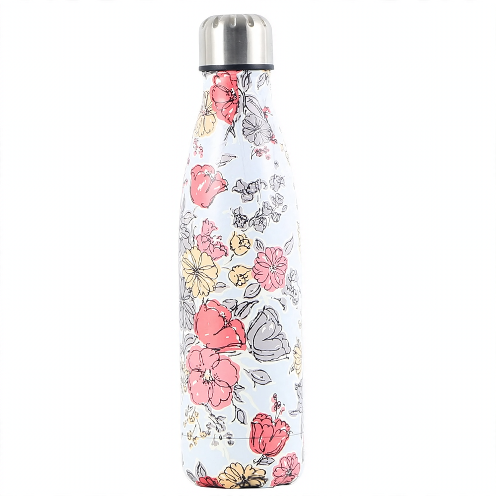 Insulated stainless steel drinking bottle, 500 ml
