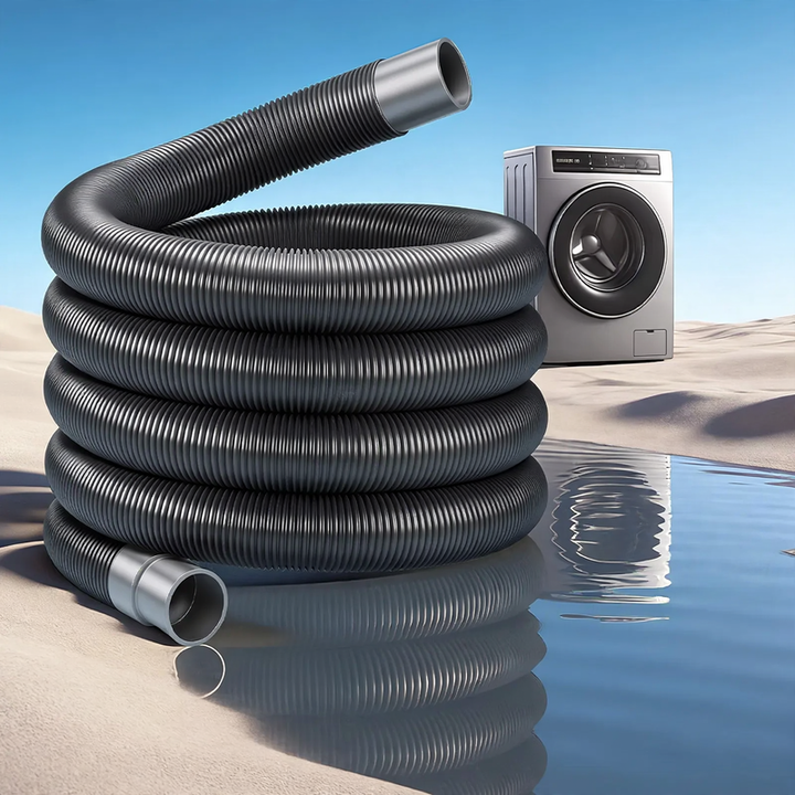 Drain hose for washing machines, PE-RT